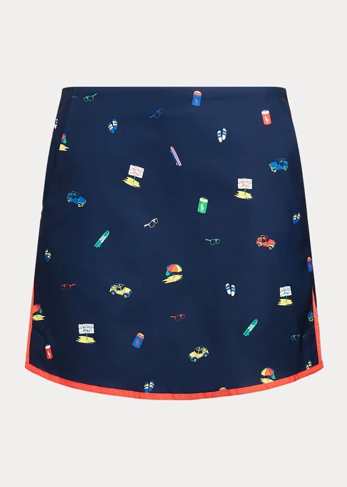 NEW! Polo Ralph Lauren Women's 8 Beach-Print Golf Skort NWT $148