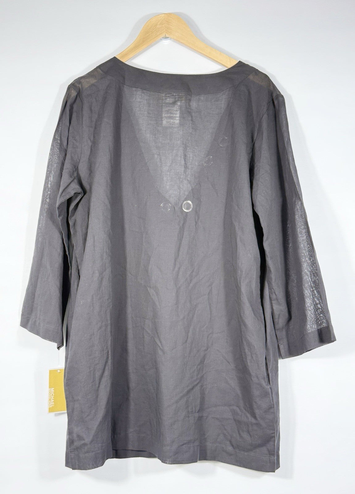 NEW MICHAEL Michael Kors Women's XS Eyelet Beachwear Cover-Up NWT $122