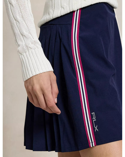 NEW RLX Golf  Ralph Lauren Women's 17" Pleated Back Skort • Reg Price $148
