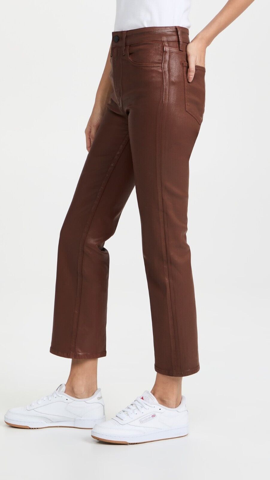 NEW! Joe's Jeans  Women's 23 The Callie Coated High Rise Bootcut Jeans NWT $218