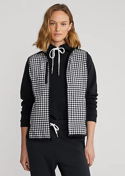 NEW! RLX Golf Ralph Lauren Women's S Terry Sleeveless Full-Zip Vest NWT $178