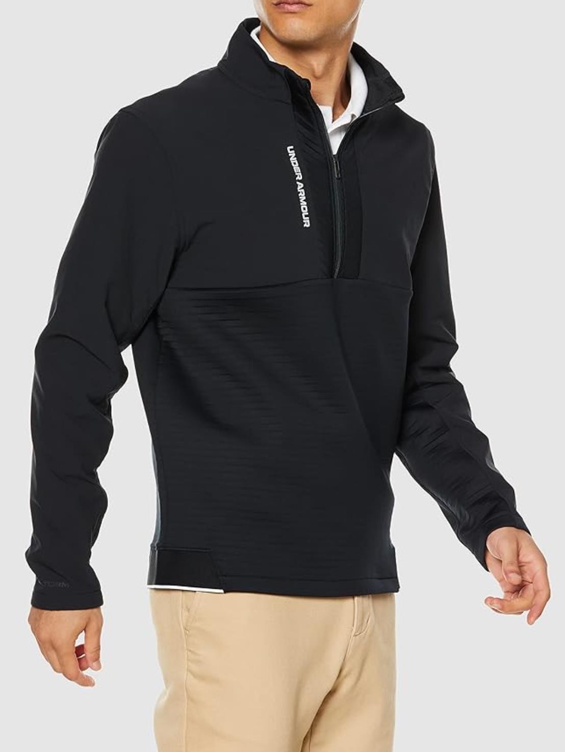 NEW Under Armour Men's 3XL Funnel neck Half Zip Jacket In Blue NWT $120