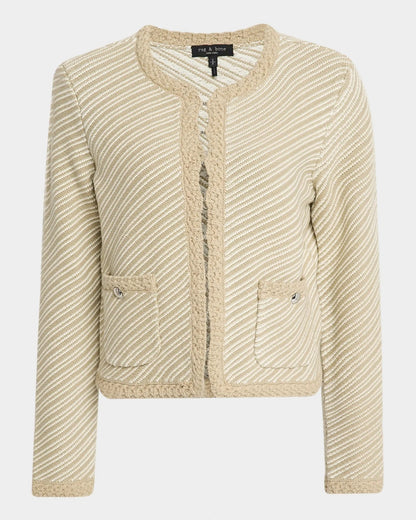 NEW Rag & Bone Women's XXS Eucalyptus Claire Tailored Cardigan