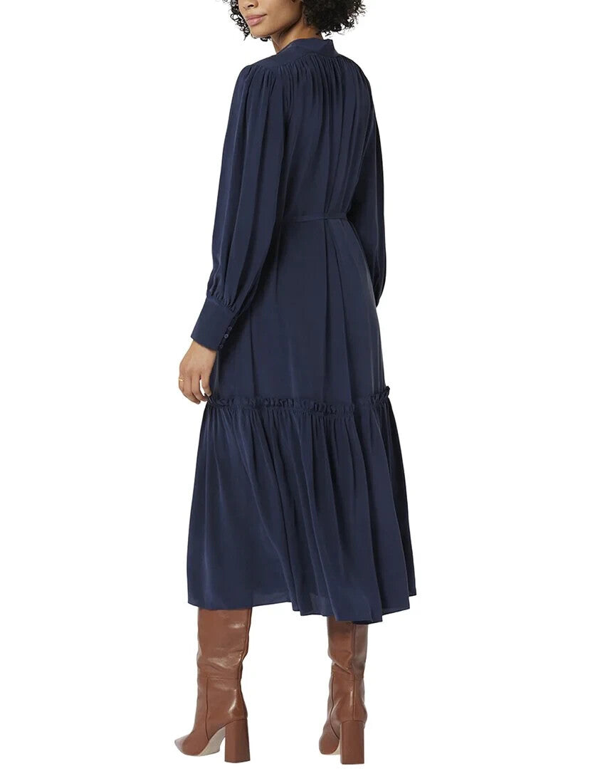 NEW! Joie Women's XS Roussel Silk Midi Dress NWT $448