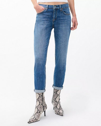 NEW Rag & Bone Women's 27 Julienne Dre Low-Rise Slim Boyfriend Jeans
