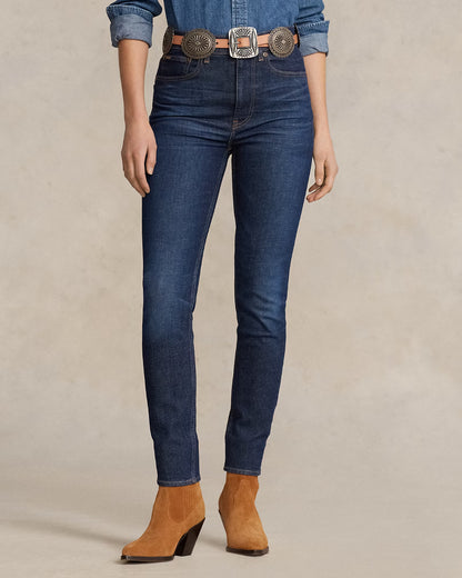 NEW Polo Ralph Lauren Women's 25 High-Rise Super-Slim Skinny Ankle Jean