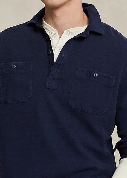 NEW! Polo Ralph Lauren Men's S Classic Fit Moleskin Popover Shirt NWT $198