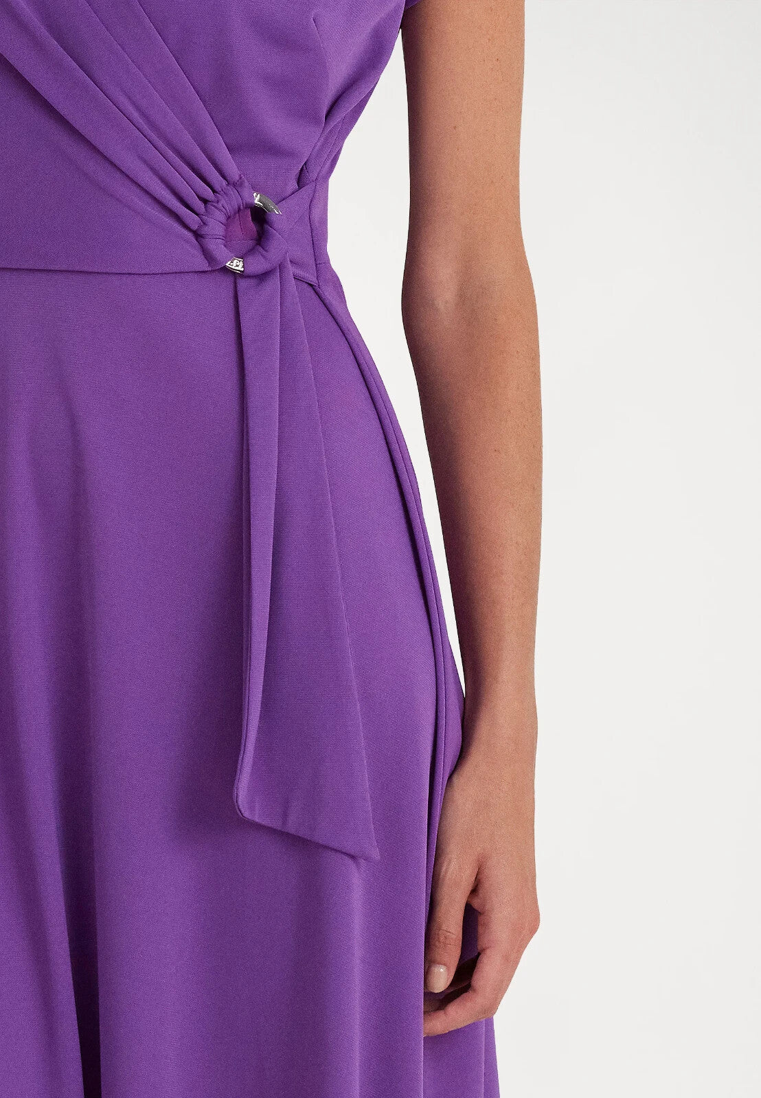 NEW Lauren Ralph Lauren Women's 14 Surplice Jersey Dress NWT $145