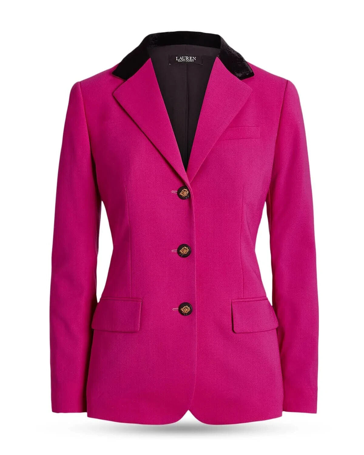 Lauren Ralph Lauren Women's Wool Crepe Blazer