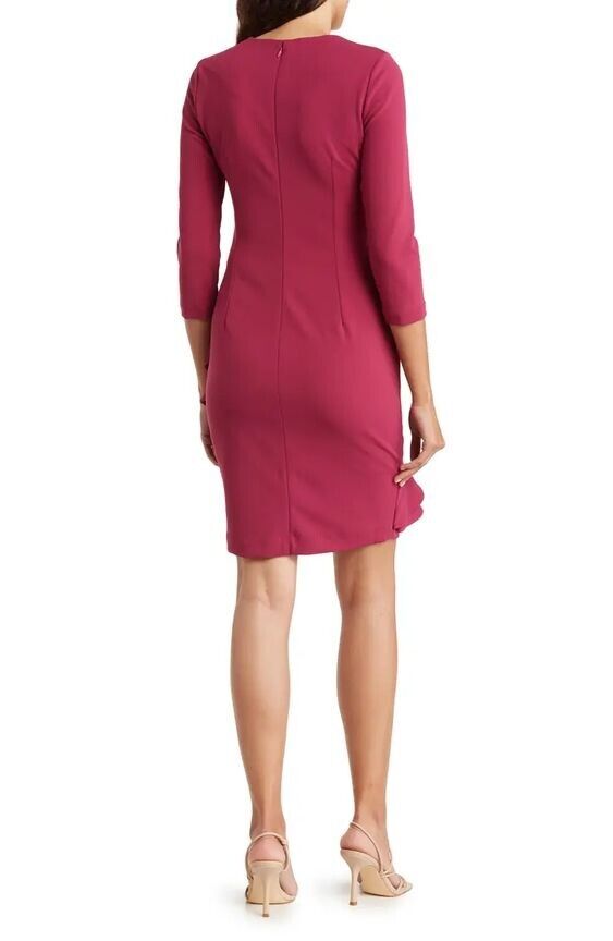 Calvin klein maroon dress on sale