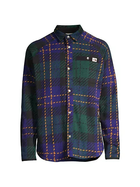 The North Face Men's Gordon Lyons Raglan-Sleeve Plaid Shacket