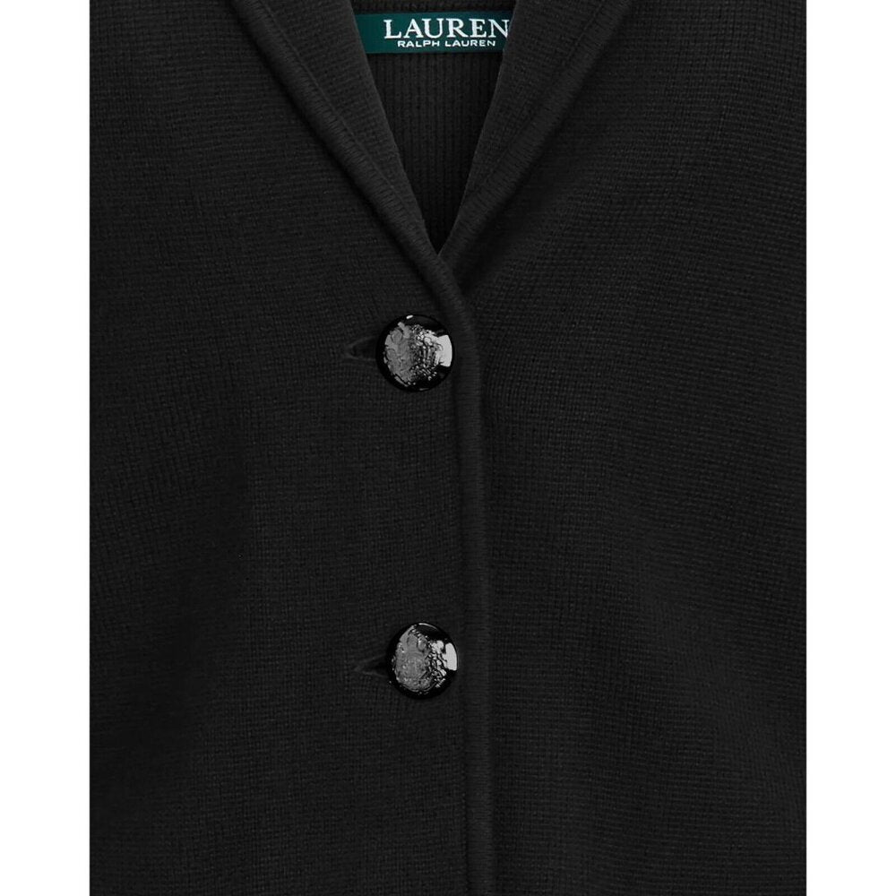 Lauren Ralph Lauren Women's Petite Combed Cotton Blazer