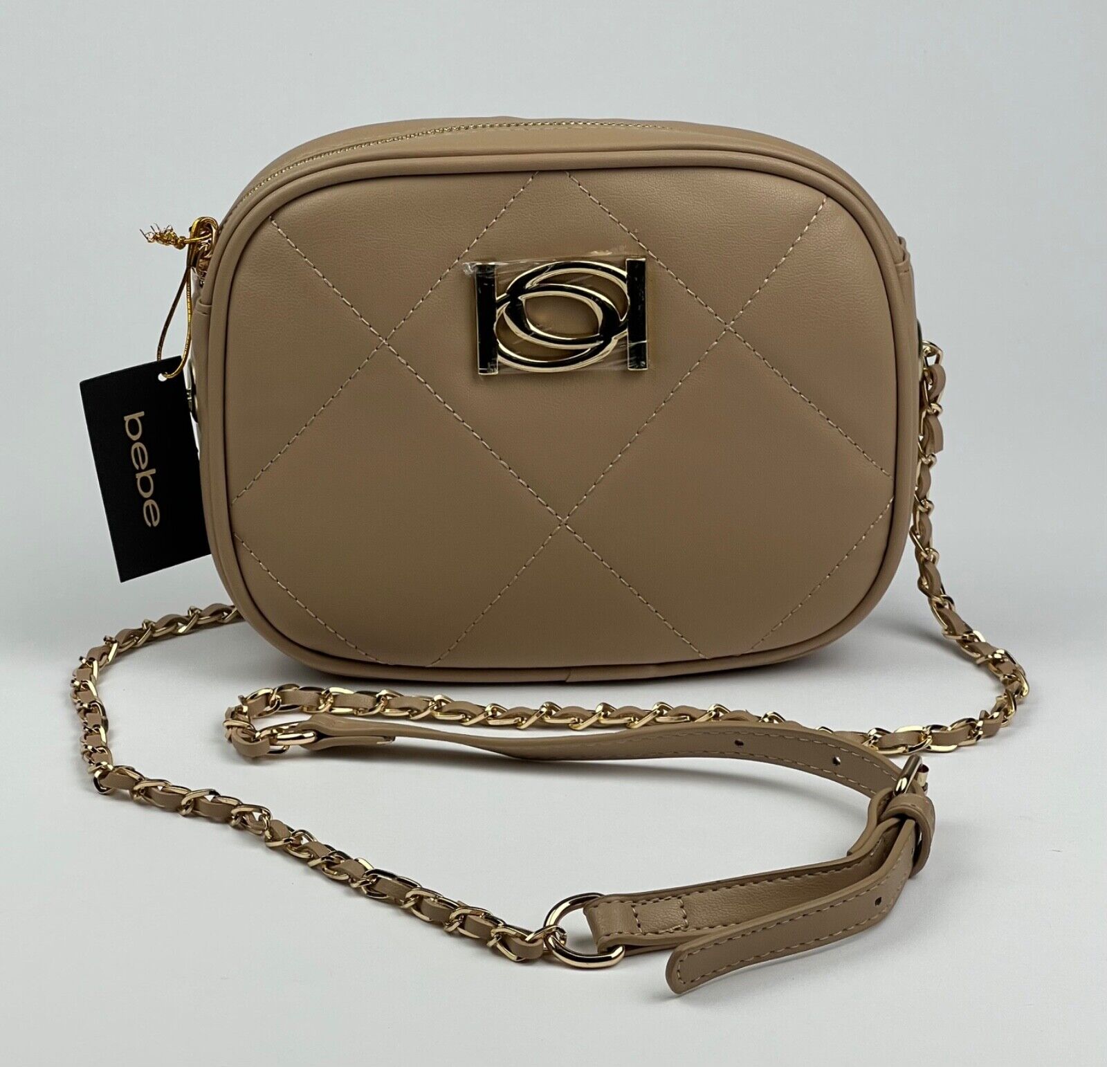 NEW! Bebe Women's Gio Square Crossbody Bag NWT $78