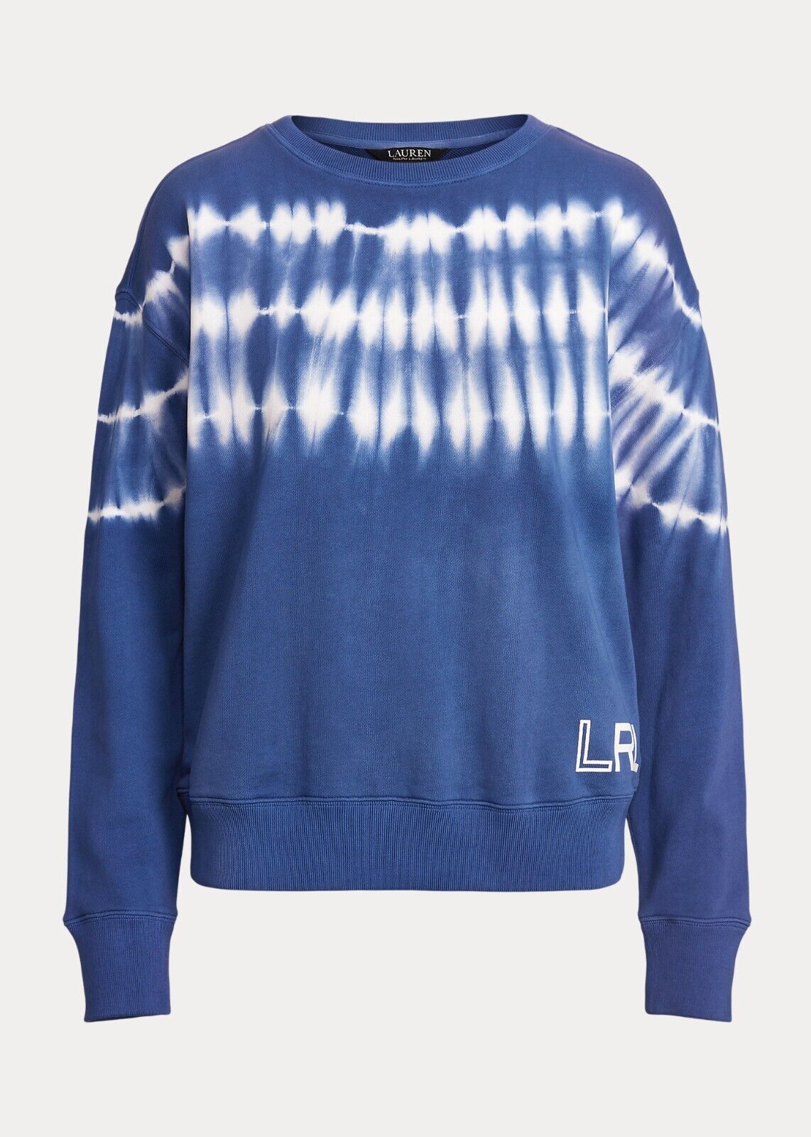 NEW! Lauren Ralph Lauren Women's S Tie-Dye French Terry Sweatshirt NWT $125