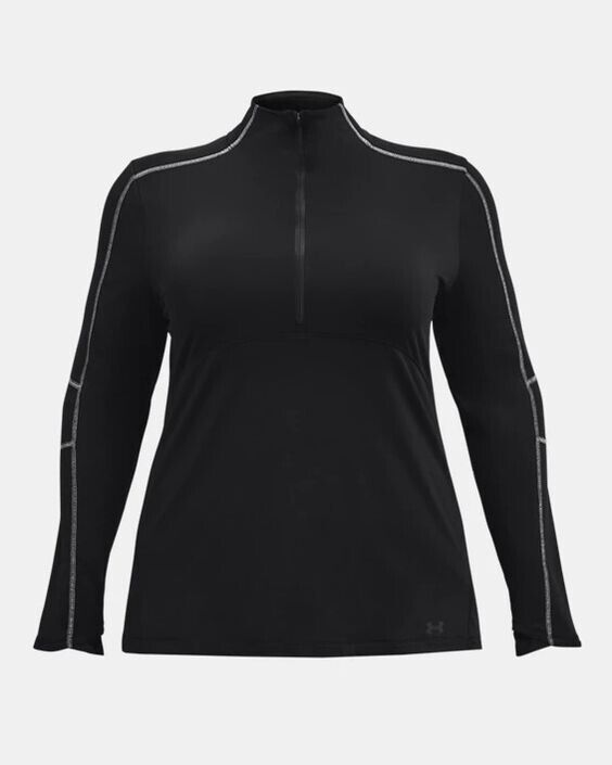 NEW! Under Armour Women's Plus 2X UA Train Cold Weather ½ Zip Top NWT $65