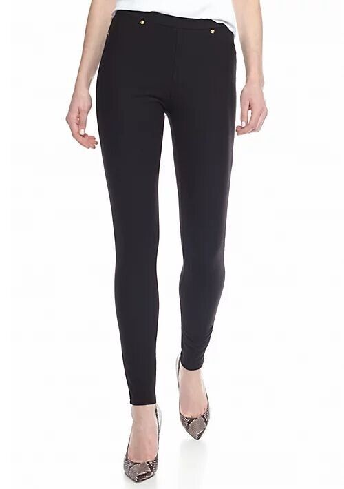 NEW! MICHAEL Michael Kors Women's M Logo Slim Ankle Pants NWT $88