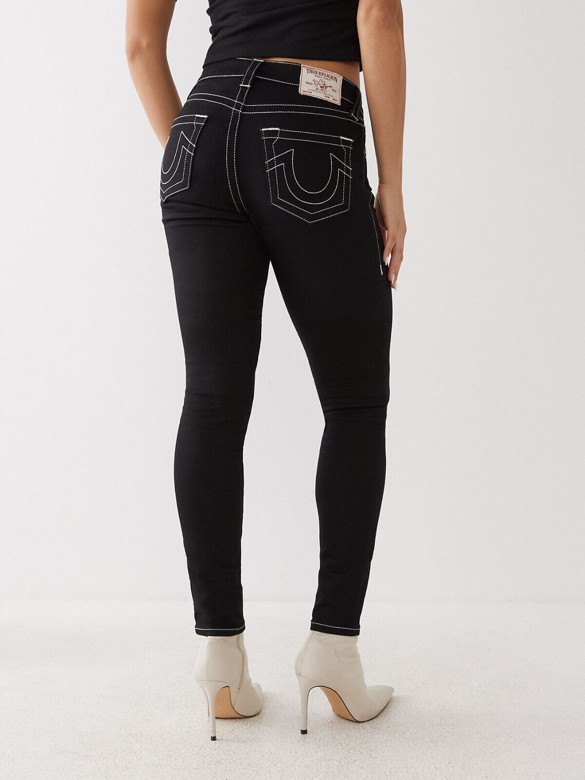 NEW! True Religion Women's 31 Jennie Mid Rise Curvy Skinny Jean NWT $149