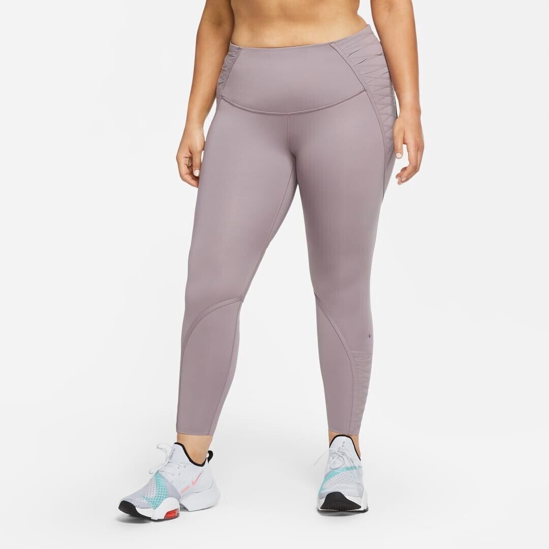 NEW! Nike One Luxe Women's Plus Size 2X 7/8 Laced Leggings NWT $100