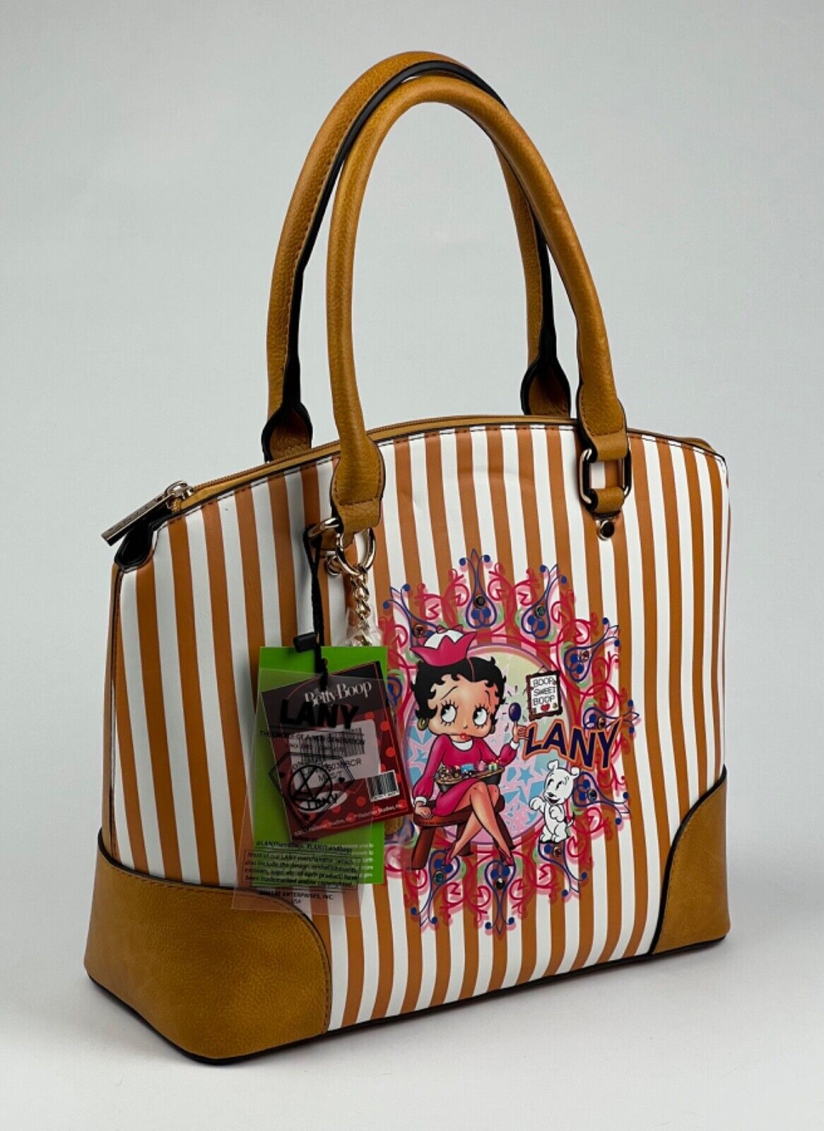 NEW! Betty Boop Women's Lany Boop Sweet Boop Vegan Shoulder Handbag