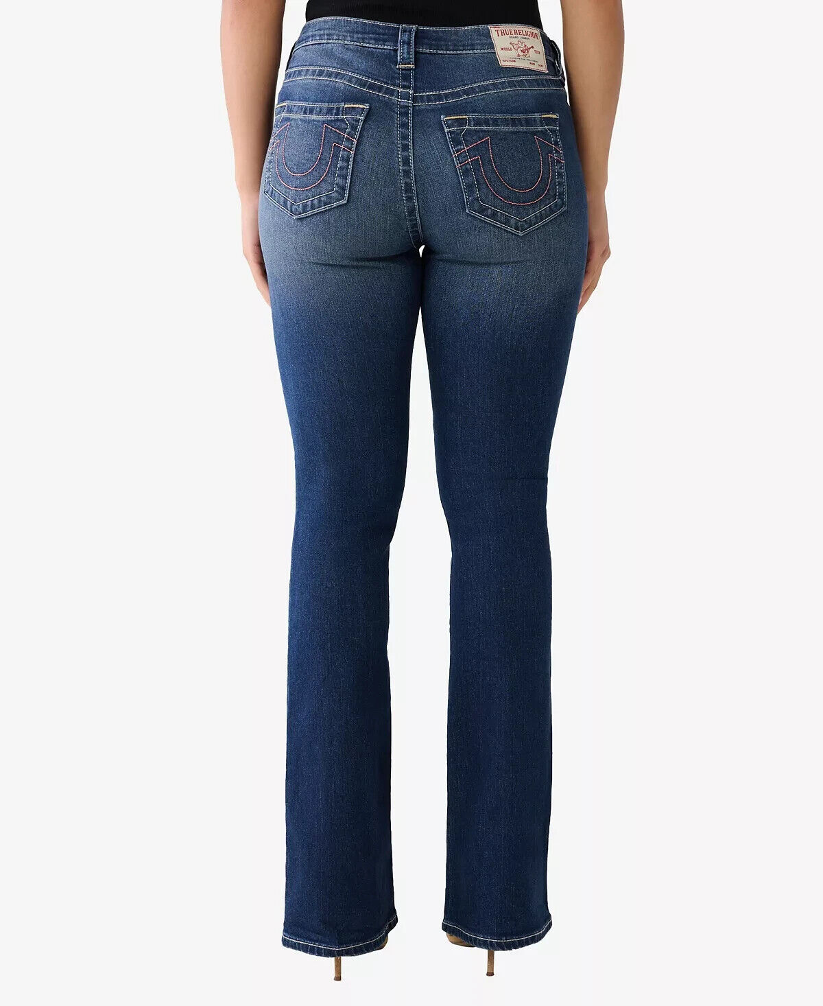 NEW! True Religion Women's 25 Becca Mid Rise Bootcut Jean NWT $159