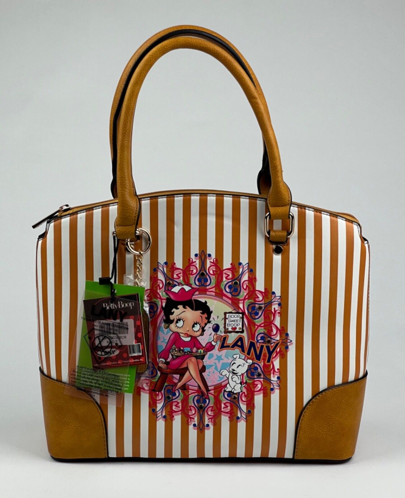 NEW! Betty Boop Women's Lany Boop Sweet Boop Vegan Shoulder Handbag