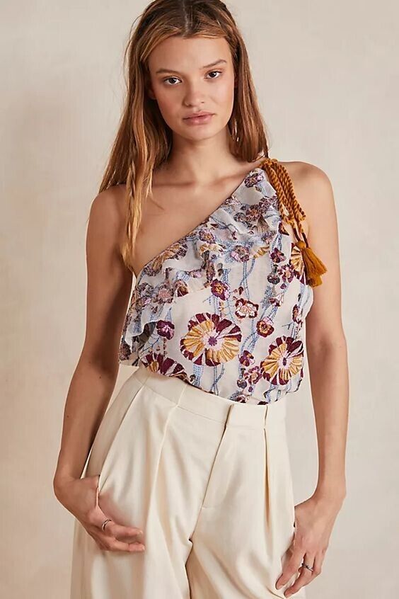 NEW! Free People Women's S Day Date One Shoulder Bodysuit NWT $148