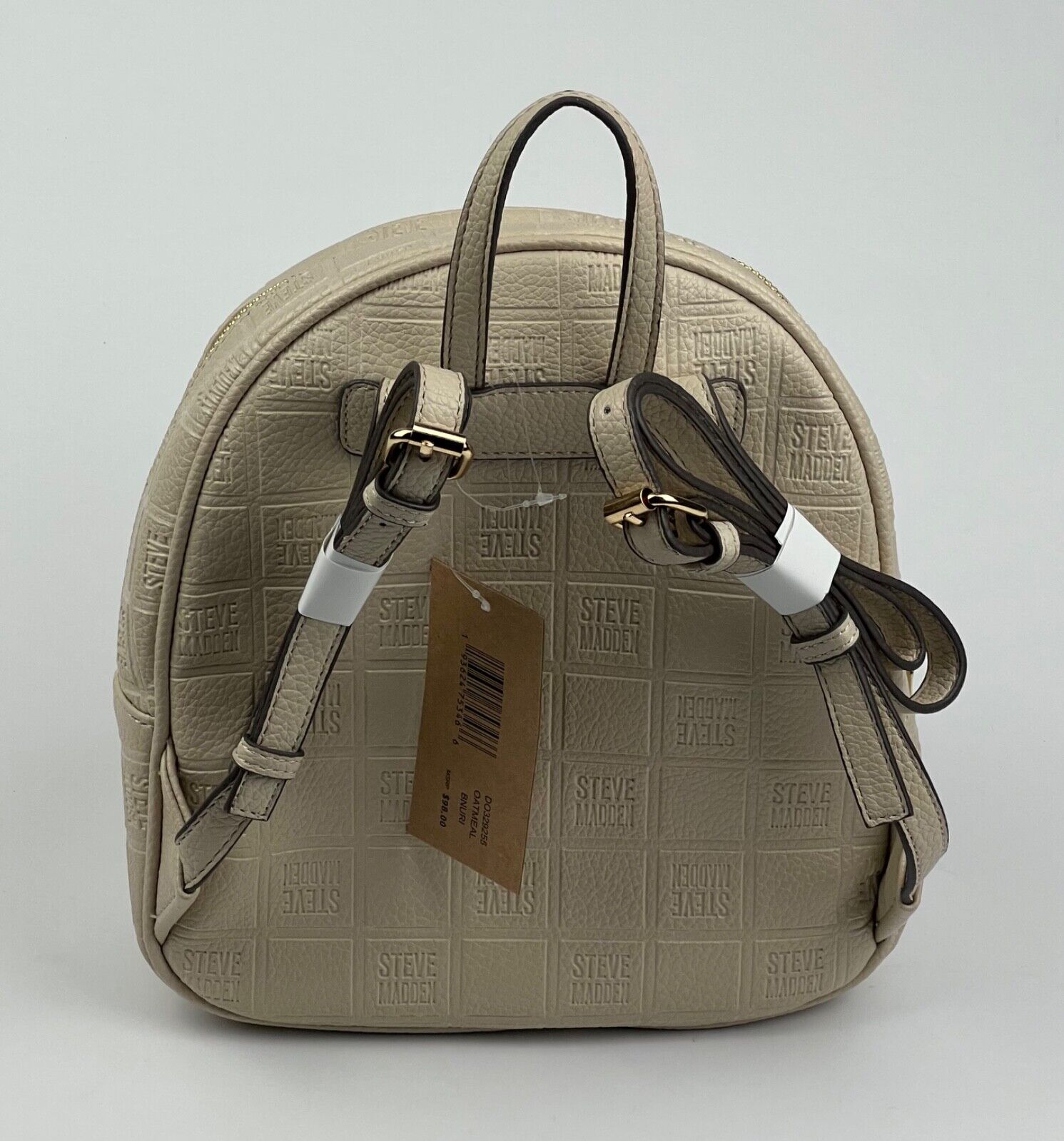 NEW! Steve Madden Women's BNuri Backpack In Oatmeal NWT $98