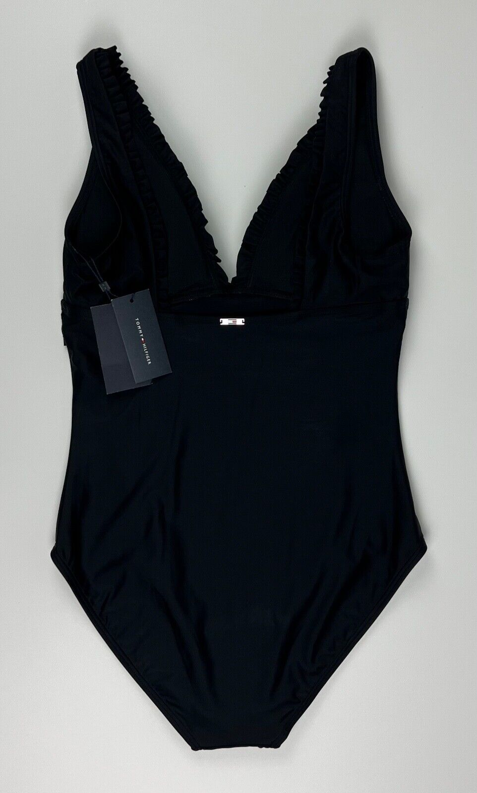 NEW! Tommy Hilfiger Women's 10 Ruffled One-Piece Swimsuit NWT $98