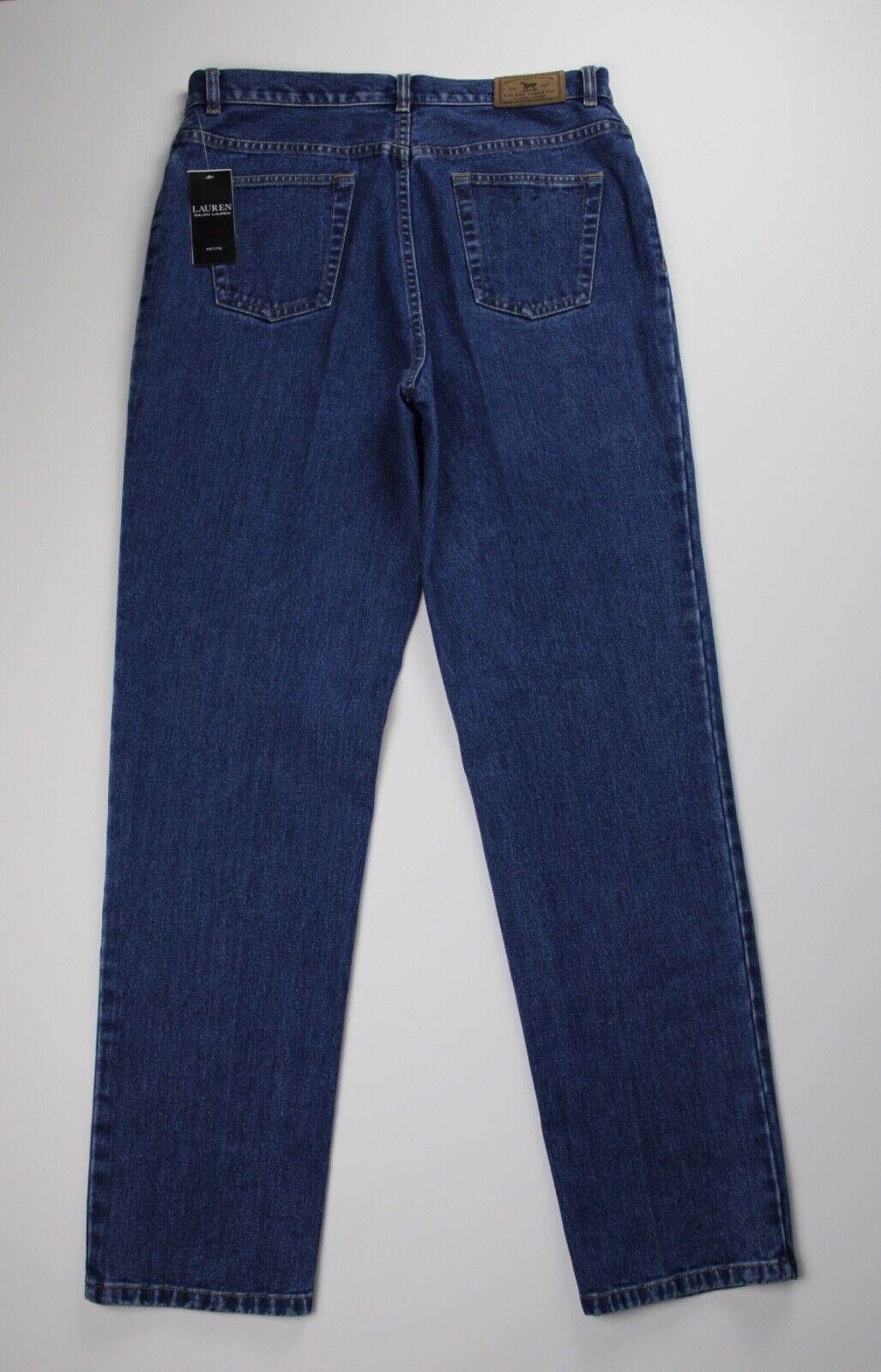 NEW! Lauren Ralph Lauren Women's 12P Mid-Rise Straight Jean NWT $99.50