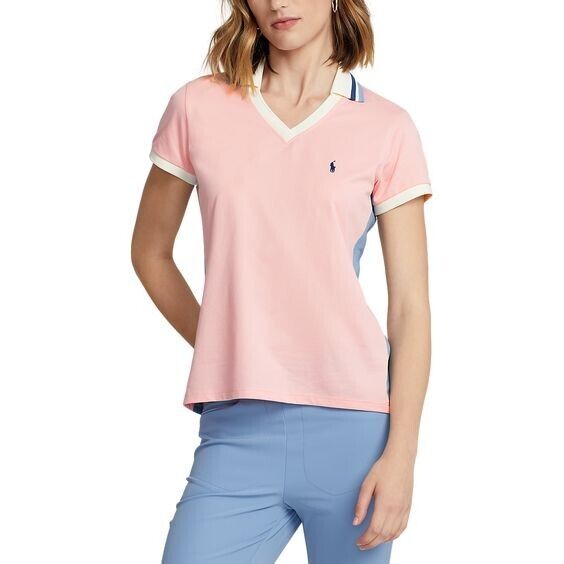 NEW! RLX Golf Ralph Lauren Women's XL Tailored Fit Cricket Polo Shirt NWT $110