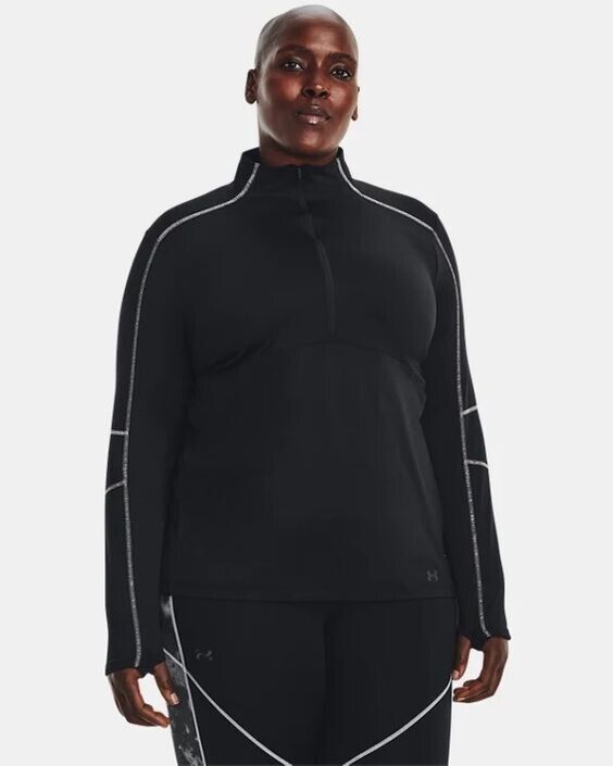 NEW! Under Armour Women's Plus 2X UA Train Cold Weather ½ Zip Top NWT $65