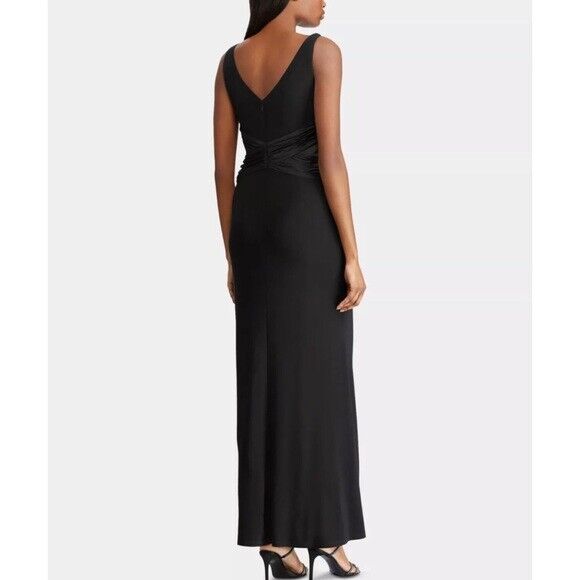 NEW! Lauren Ralph Lauren Women's 6 Sleeveless Jersey Round-Neck Gown NWT $200