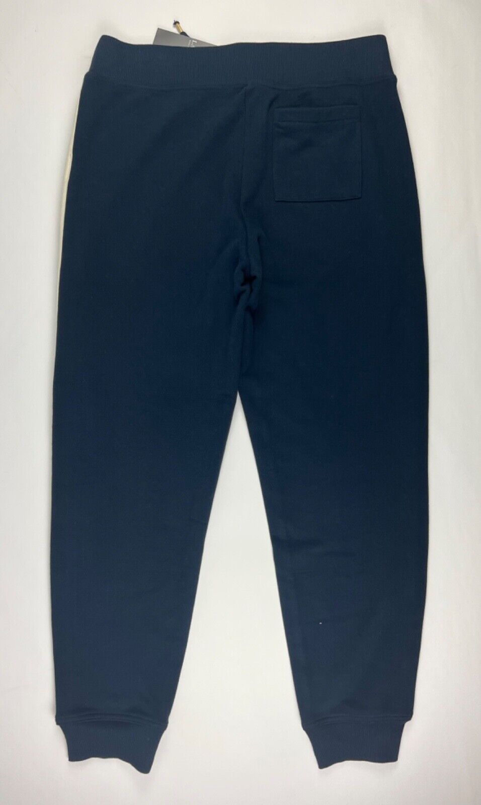 Lauren Ralph Lauren Women's M Side Stripe Jogger Pant In Navy/White NWT $110