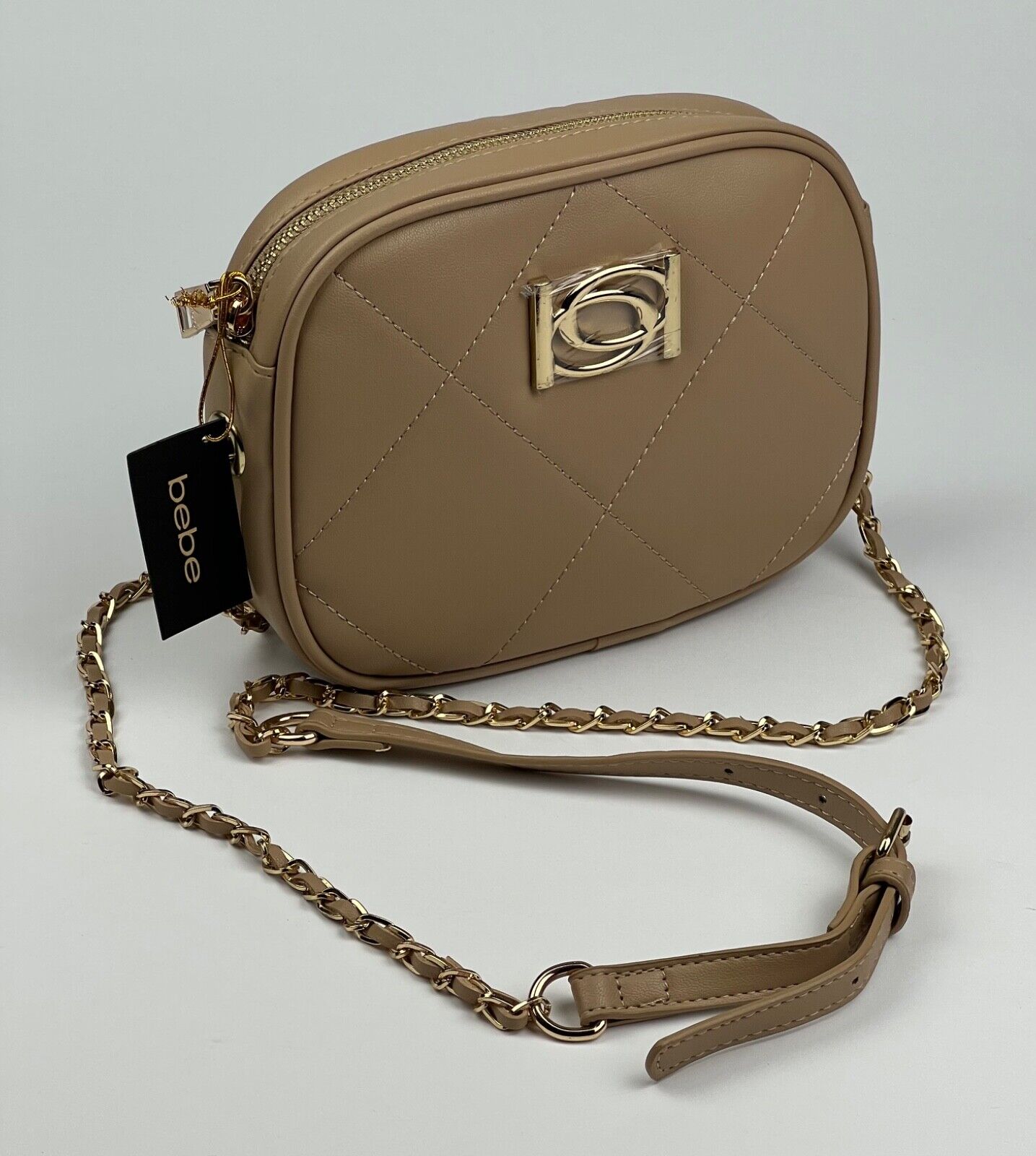 NEW! Bebe Women's Gio Square Crossbody Bag NWT $78