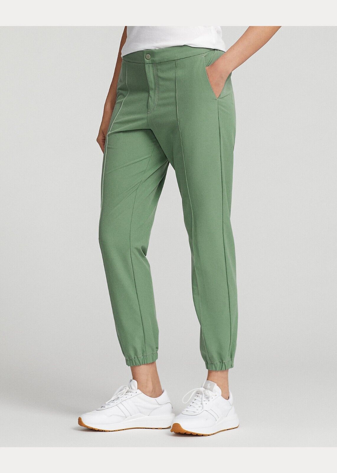 NEW! RLX Golf Ralph Lauren Women's L Four-Way-Stretch Jogger Pant MSRP $188