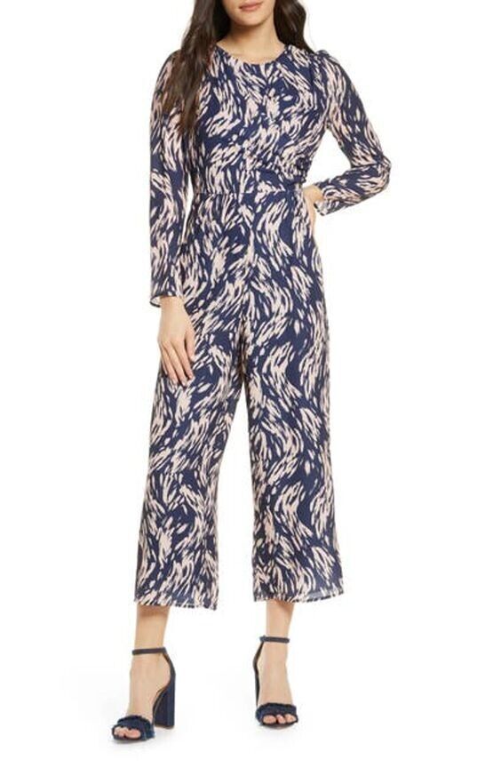 NEW! Ali & Jay Women's L High Brow Long Sleeve Jumpsuit NWT $158