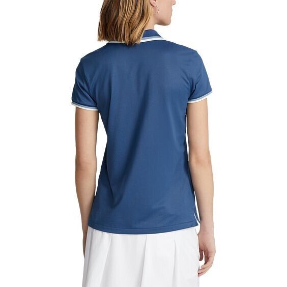 NEW! RLX Golf Ralph Lauren Women's L Tour Pique-Ss Val Polo Nl Shirt NWT $110