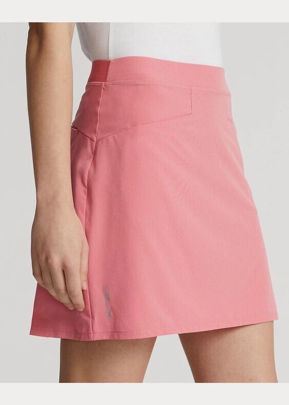 RLX Golf Ralph Lauren Women's M Back-Pleated Stretch Skort MSRP $128