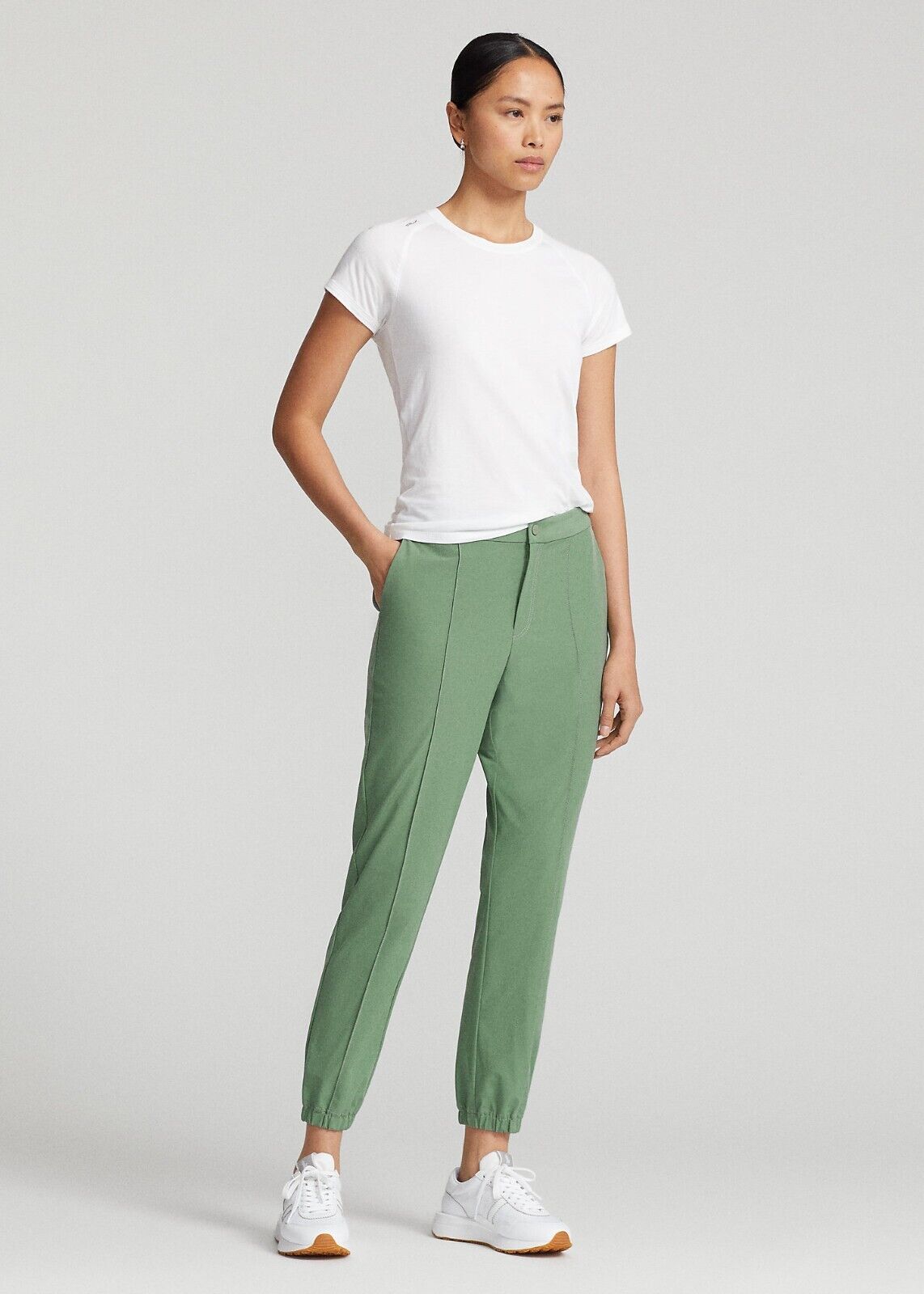 NEW! RLX Golf Ralph Lauren Women's L Four-Way-Stretch Jogger Pant MSRP $188