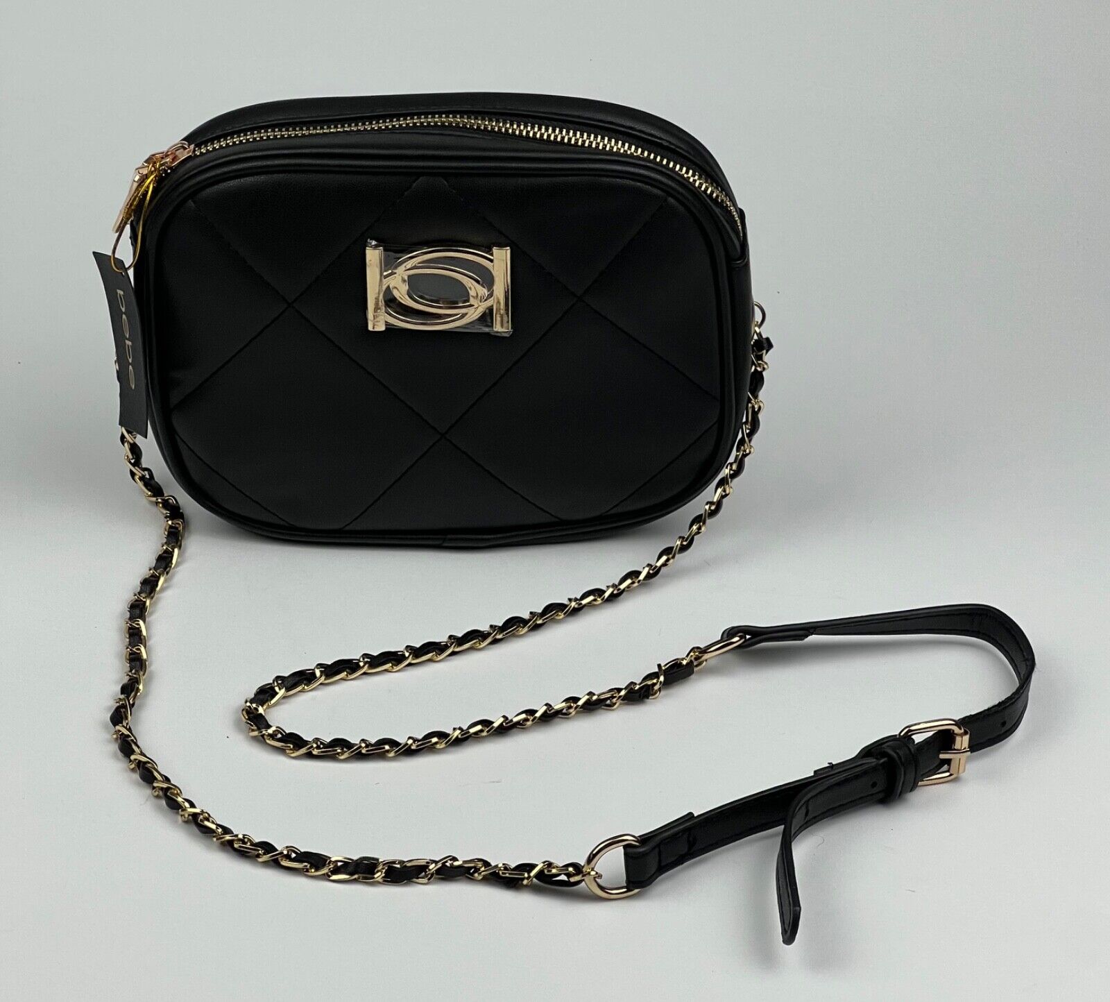 NEW! Bebe Women's Gio Square Crossbody Bag NWT $78