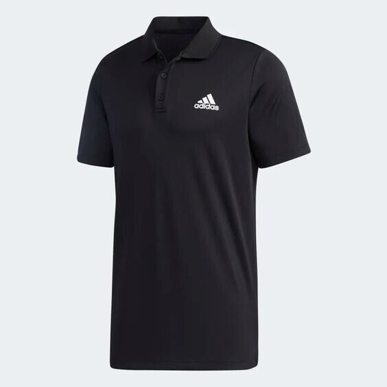 NEW! Adidas Men's Size L Designed To Move 3-Stripes Polo Shirt